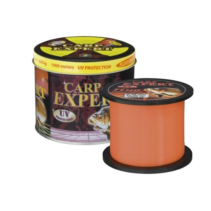 Carp Expert UV Fluo orange najlon | 1000m | 2 debljine