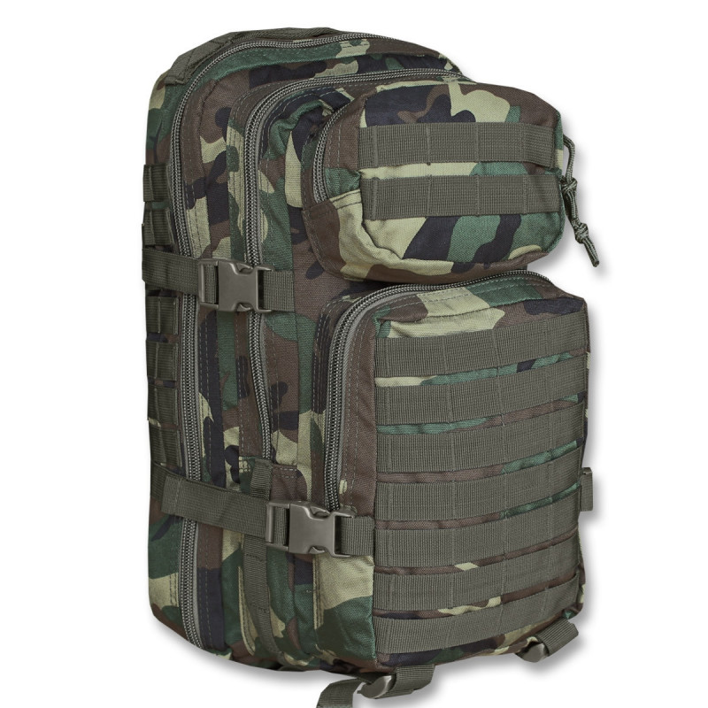 Mil-tec US Assault SM ruksak | woodland | 20l