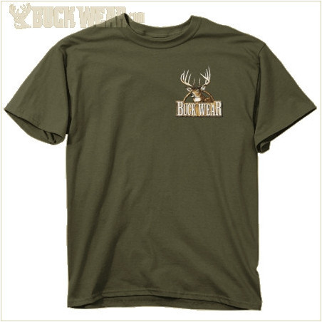 Buck Wear - Kratka majica s motivom na poleđini - 0206