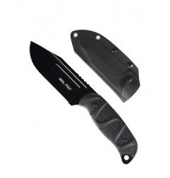 Mil-tec Black Combat G10 W.Kydex Scabbard nož | 11,5cm