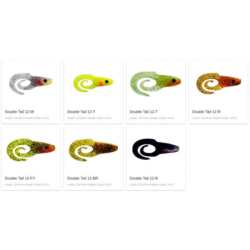 Orka Double Tail 12cm twister