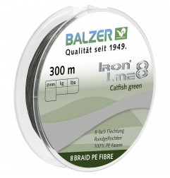 Balzer Iron Line 8 Catfish green upredenica | 300m