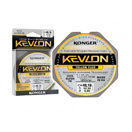 Konger Kevlon X4 Yellow Fluo upredenica | 150m