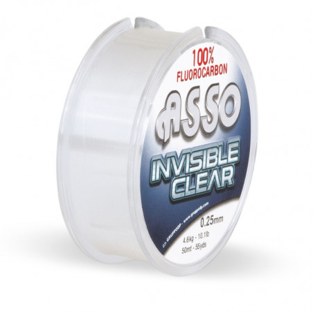 Asso Invisible Clear Fluorocarbon | 50m | 5 debljina