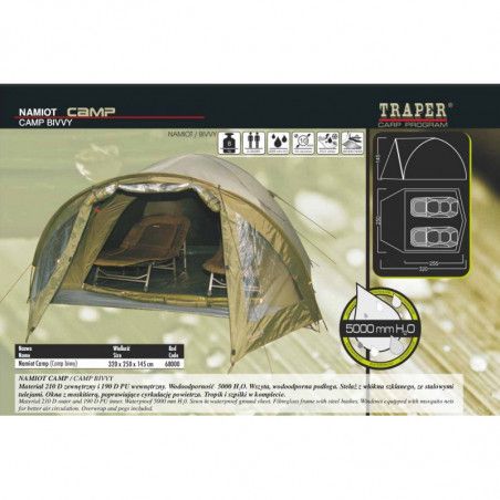 Traper Camp šaranski šator