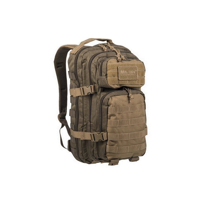 Mil-tec US Assault SM ruksak | Ranger green/coyote | 20l