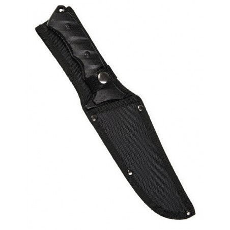 Mil-tec COMBAT Black G10 fiksni nož | 29.5cm