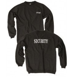 Mil-tec Black Security majica dugi rukav | crna