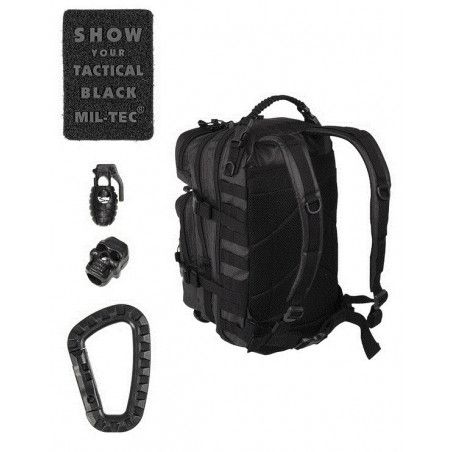 Mil-tec US Assault SM ruksak | tactical black style | 20l