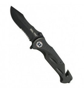 Mil-tec Black Medical preklopni nož | 27.5cm