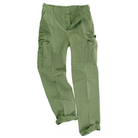 Mil-tec BDU ripstop prewash hlače | zelene