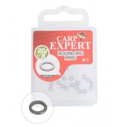 Carp Expert round rig ring 3,7mm | 20 komada