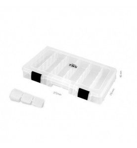 Delphin TBX ONE 273-6P kutija za pribor | 27.3x4.5x17.6cm