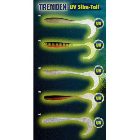 Behr Trendex UV Slim-Tail silikonska varalica | 5 komada