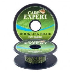 Carp Expert Hooklink fast sinking upredenica 10m | camou green