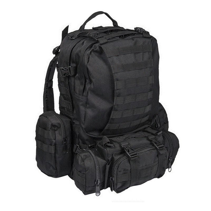 Mil-tec Defense Assembly ruksak | crni | 36l