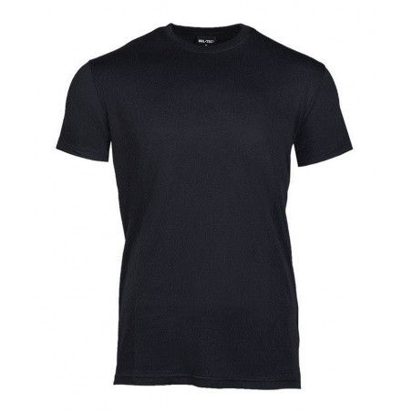 Mil-tec US style crna majica | kratki rukav