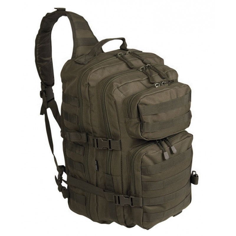 Mil-tec Assault ruksak s jednim remenom | olive Mil-tec Assault ruksak s jednim remenom | olive