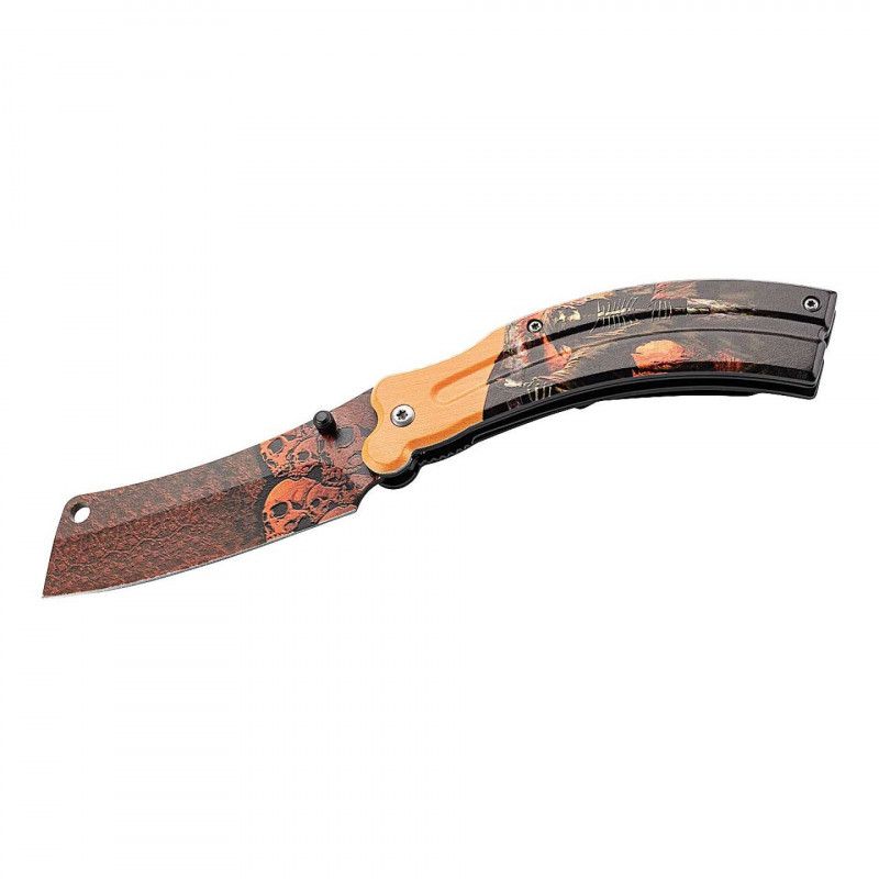 Herbertz Skull Orange preklopni nož | 20.5cm