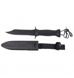 MFH Combat MK3 fiksni nož | black | 27cm