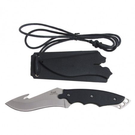 FoX Outdoor fiksni nož sa zviždaljkom | 18cm