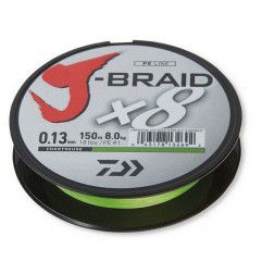 Daiwa J-BRAID X8 upredenica 150m | chartreuse
