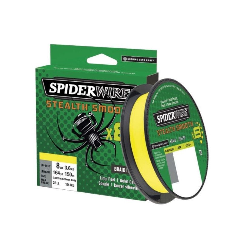 Spiderwire Stealth Smooth 8x upredenica 150m | Yellow