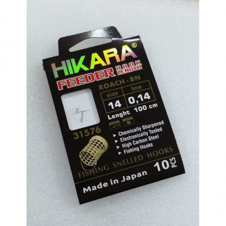 Hikara Roach Feeder vezane udice | 10 komada