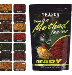 Traper Groundbait Method Feeder Ready hrana | 750g  | više aroma
