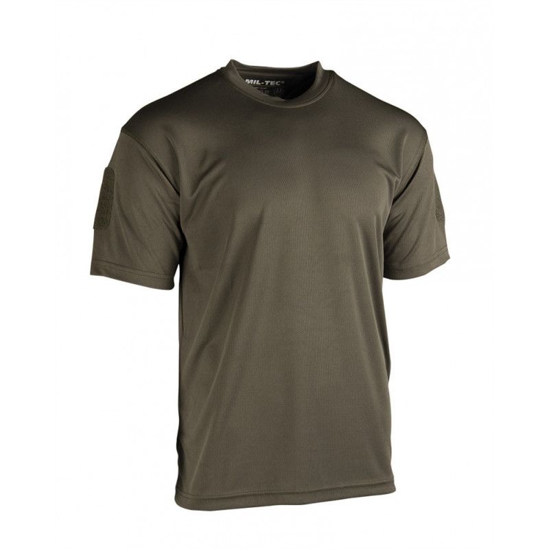 Mil-tec Tactical Quick Dry majica kratkih rukava | olive