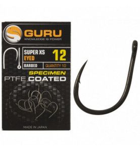 Guru Super XS Eyed Barbed udice | 10 komada