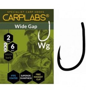 Carplabs Wide gap šaranske udice | 6 komada