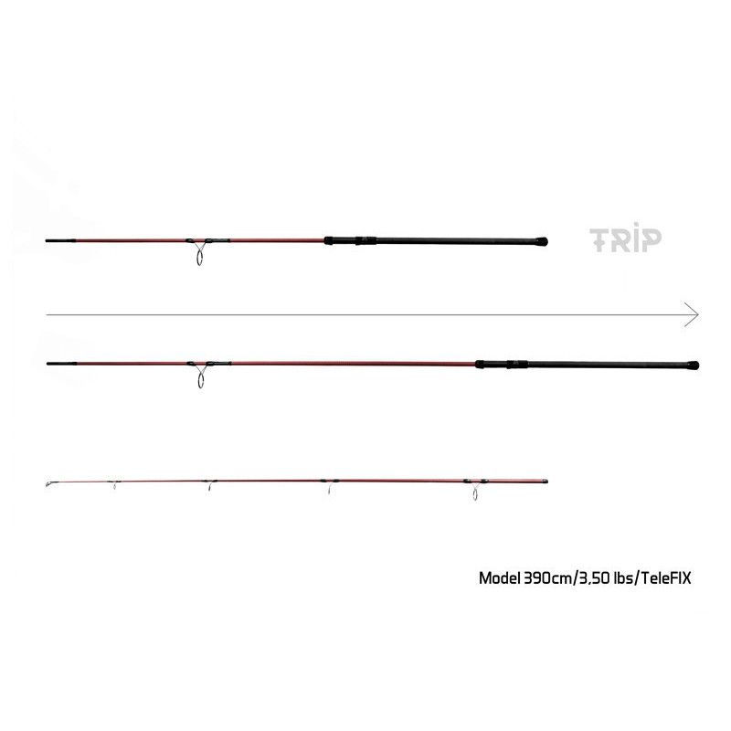 Delphin ETNA E3 TRIP sklopivi šaranski štap 3.5LBS | 3.90m
