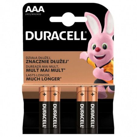 Duracell Basic AAA baterijski uložak 1.5V | 4 komada