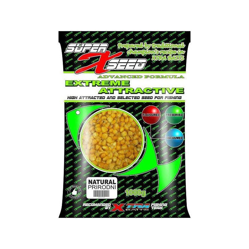 XTRA Baits kuhani kukuruz | 1kg | natural