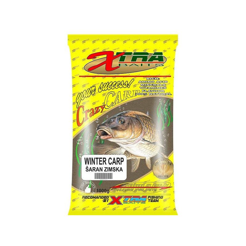 XTRA Baits Crazy Carp Winter hrana | 1kg