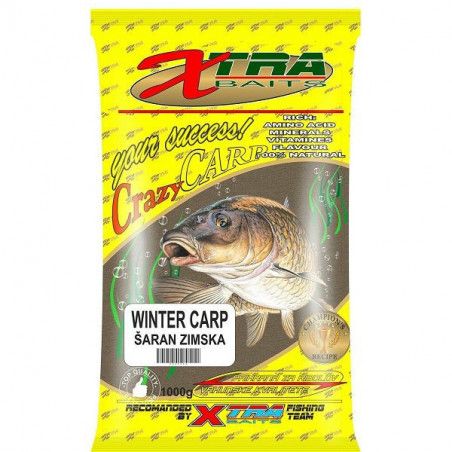 XTRA Baits Crazy Carp Winter hrana | 1kg