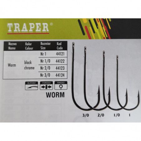 Traper Worm udice | 5 komada