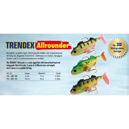 Behr Trendex Allrounder silikonska varalica s otežanjem | 3 komada