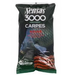 Sensas 3000 Carp Red hrana | 1kg