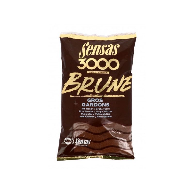 Sensas 3000 Brune Gros Gardons hrana | 1kg