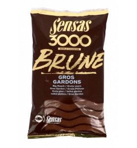 Sensas 3000 Brune Gros Gardons hrana | 1kg