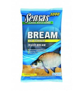 Sensas 3000 River Bream hrana | 1kg