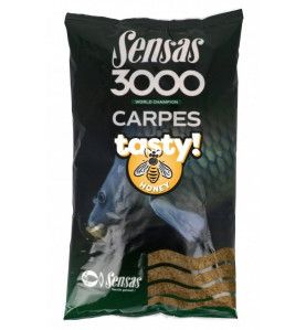 Sensas 3000 Carp Tasty hrana | 1kg | med