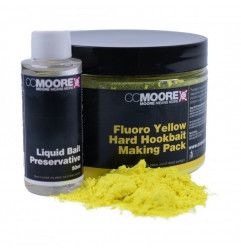 CC MOORE Hard Hookbait Making Pack | 200g | Fluoro yellow