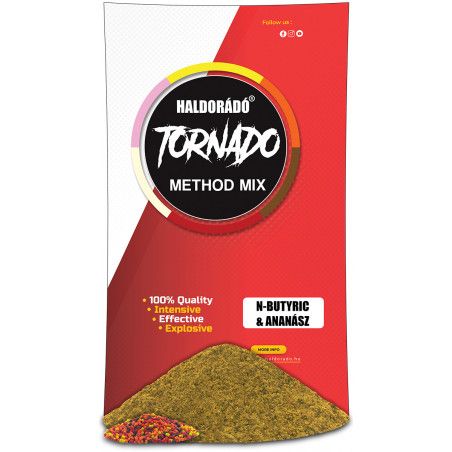 HALDORADO Tornado Method MIX hrana | 500g | N-Butyric & Ananas