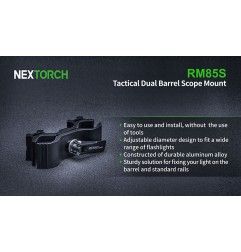 Nextorch nosač lampe RM85S | Quick release