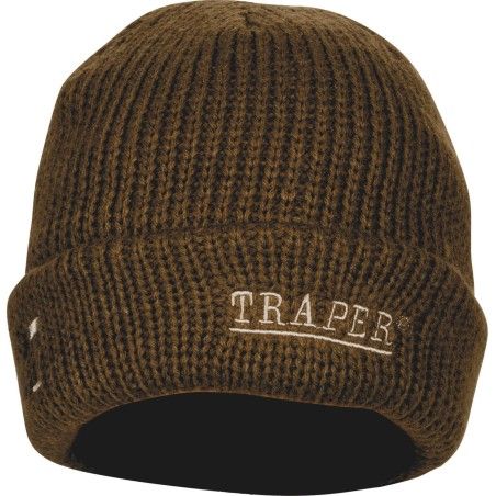Traper zimska pletena kapa | smeđa