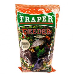 Traper Groundbait Feeder hrana | 1kg | crvena jagoda