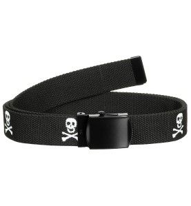 MFH Skull remen | crni | do 130cm